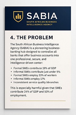 We still solving economic issues