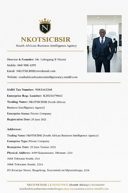 South African Business Intelligence Agency